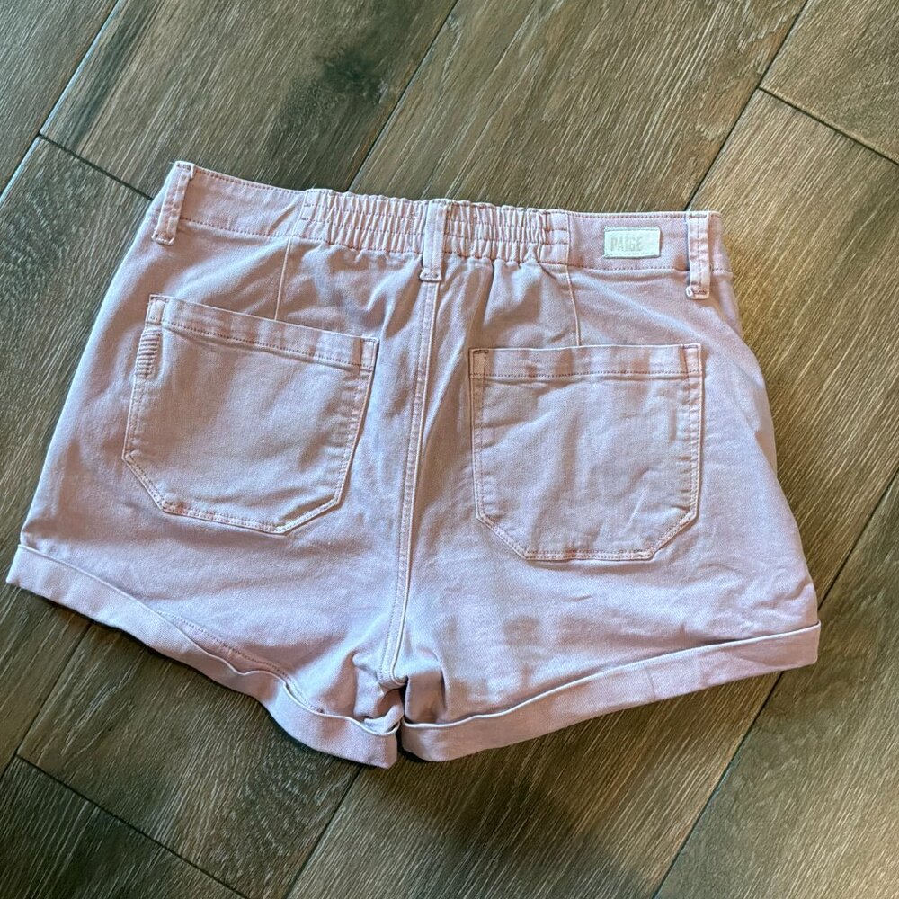 Paige Christy drawstring vintage rose shorts size 30 - Picture 7 of 12